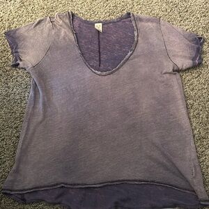 Free People T Shirt New with tag distressed look